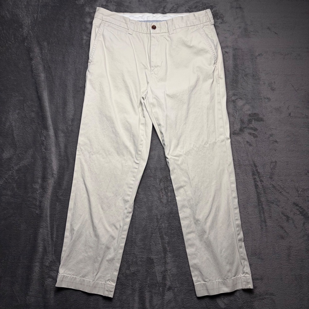 Polo Ralph Lauren Chinos Mens 34 Tan Suffield Fit Cotton Straight Leg Pants